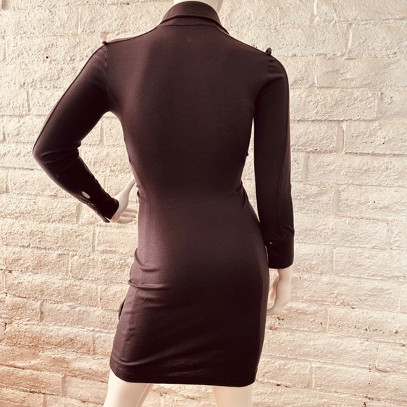 Salvadore ferragamo dress brow super elegant size s - Picture 7 of 9